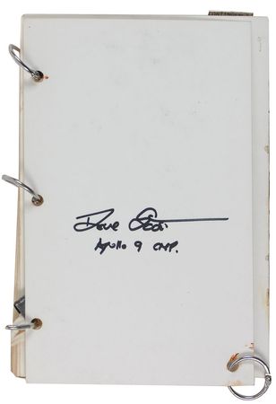 Lot #477 Apollo 09: Unique and heavily-notated EVA checklist from the critical spacewalk used to test the new Apollo spacesuit - Image 5
