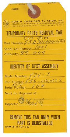 Lot #477 Apollo 09: Unique and heavily-notated EVA checklist from the critical spacewalk used to test the new Apollo spacesuit - Image 10
