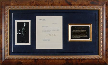 Lot #72 William H. Taft: “I sincerely hope that you will induce Merrill Moores to accept the marshalship” - Image 1