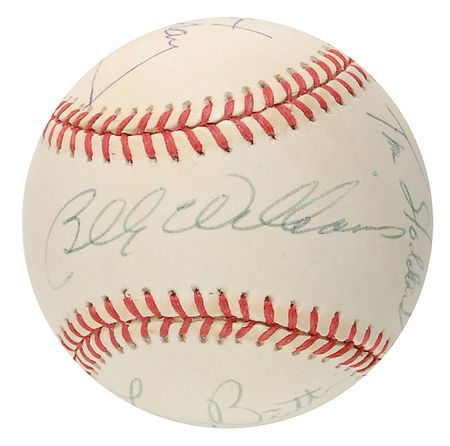 Lot #1410 Harry Carey Baseball - Image 2