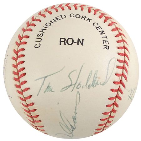 Lot #1410 Harry Carey Baseball - Image 3