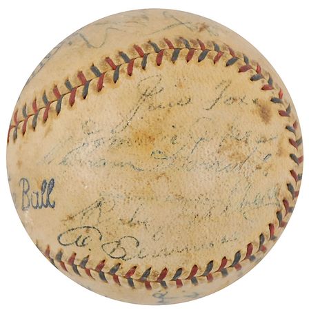 Lot #1333 Philadelphia Athletics: 1932: 
