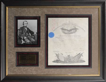 Lot #47 Andrew Johnson: 