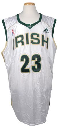 Lot #1366 LeBron James: Game-used jersey designed for the Pangos Dream Classic during James’s senior year - Image 2