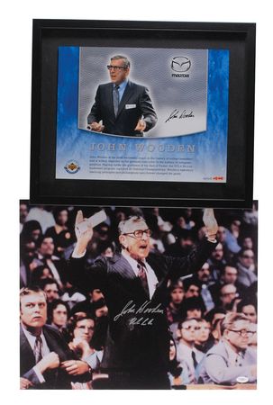 Lot #1534 John Wooden Group Lot - Image 2