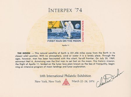 Lot #520 Charlie Duke: ?On the moon I only weighed 60 pounds and I could jump like a kangaroo!? - Image 2