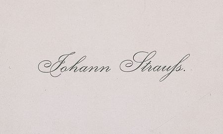 Lot #783 Johann Strauss II: Pristine quote from his operetta ‘Waldmeister’ - Image 2