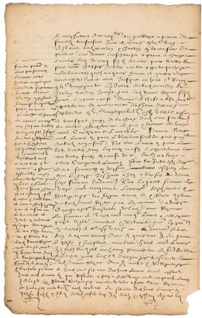 Lot #271 Marie de Medici: Lengthy document from the Queen Regent and her council - Image 4