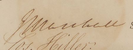 Lot #4 John Adams and John Marshall: Scarce and boldly signed 1800 ship’s papers for “the Brig called Fanny” - Image 3