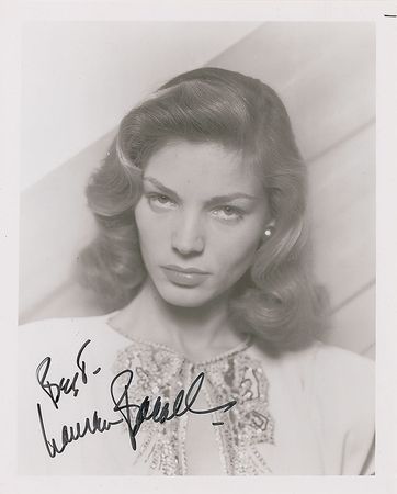 Lot #1113 Lauren Bacall - Image 1