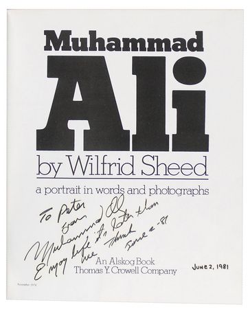 Lot #1389 Muhammad Ali Book - Image 1