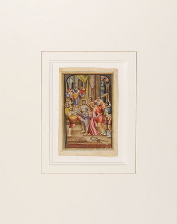 Lot #628 Renaissance Prayer Book: Stunning depiction of the Passion of the Christ from the German Renaissance - Image 3