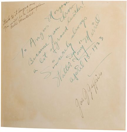Lot #1308 James J. Jeffries: Rare book inscribed to a Californian boxer - Image 1