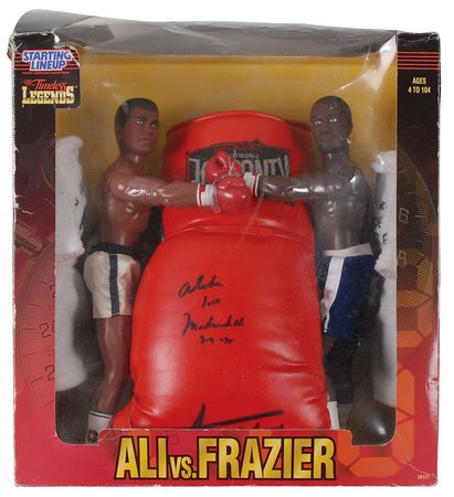 Lot #1381 Muhammad Ali and Joe Frazier Starting Lineup Figure - Image 2