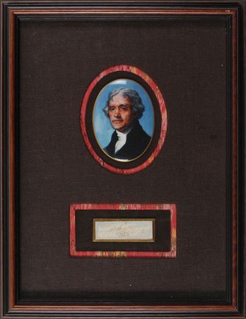 Lot #7 Thomas Jefferson Signature