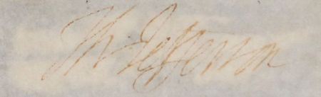 Lot #7 Thomas Jefferson Signature - Image 2