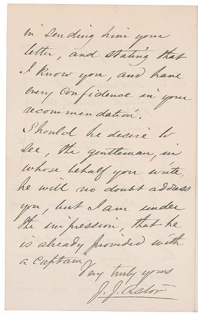 Lot #324 John Jacob Astor III - Image 2