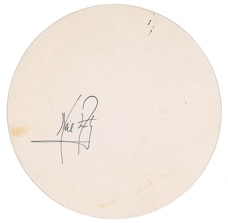 Lot #513 Neil Armstrong: Signed by the ?Aviation Man of the Decade? in 1970 - Image 1