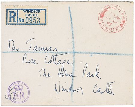 Lot #295 Queen Elizabeth II: The Queen mentions Prince Andrew in a rare thank-you letter - Image 2