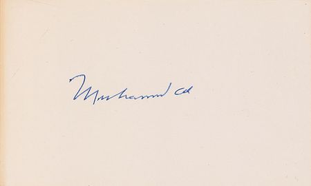 Lot #1392 Muhammad Ali - Image 1