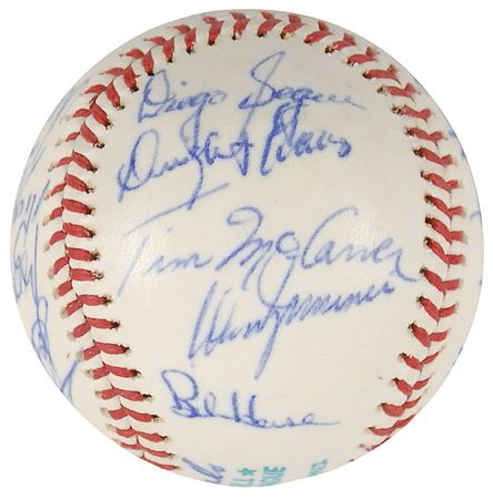 Lot #1402 Boston Red Sox: 1975 Baseball - Image 2