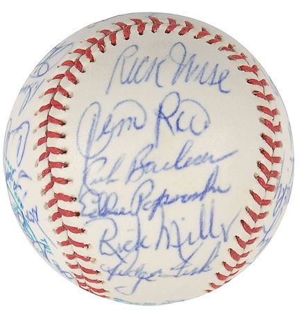Lot #1402 Boston Red Sox: 1975 Baseball - Image 3