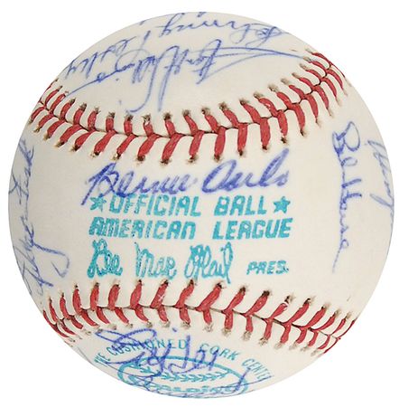 Lot #1402 Boston Red Sox: 1975 Baseball - Image 5