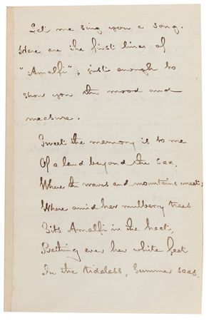 Lot #612 Henry Wadsworth Longfellow: 