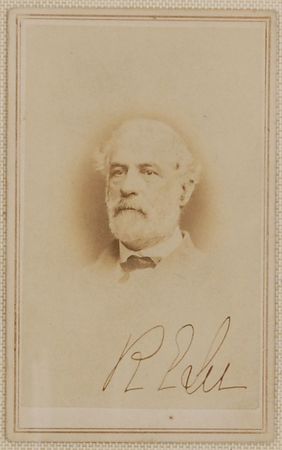 Lot #405 U. S. Grant and Robert E. Lee: Impeccable display of the opposing Civil War leaders - Image 2