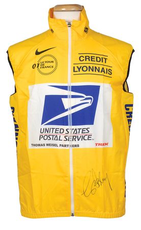 Lot #1358 Lance Armstrong: Worn during the 2001 Tour de France - Image 1
