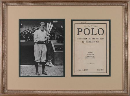 Lot #1339 Babe Ruth: The ‘Sultan of Swat’ in 1939 - Image 1