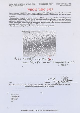 Lot #538 Buzz Aldrin - Image 2