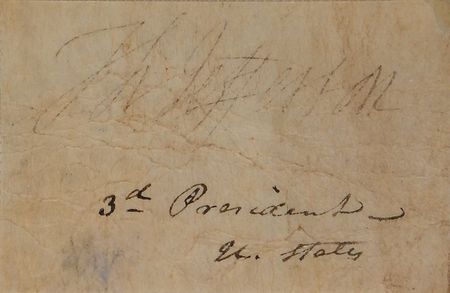 Lot #5 Thomas Jefferson Signature - Image 2