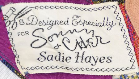 Lot #851 Sonny and Cher: Sadie Hayes-designed matching jacket and top with photo provenance - Image 6