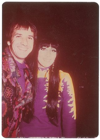 Lot #851 Sonny and Cher: Sadie Hayes-designed matching jacket and top with photo provenance - Image 7