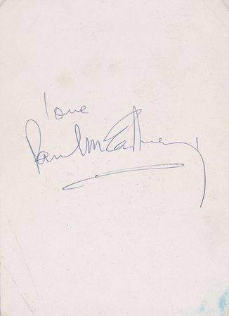 Lot #653 Beatles: Paul McCartney Invitation - Image 2