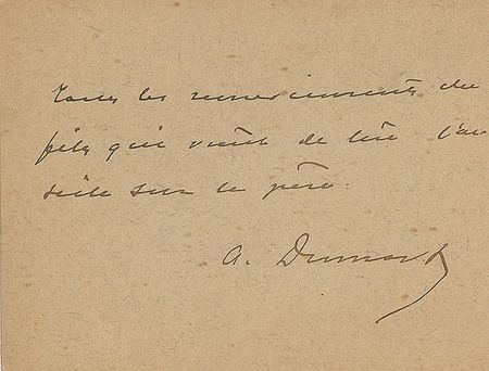 Lot #511 Alexandre Dumas, fils Handwritten Letters Signed - Image 4