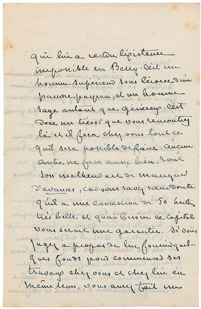 Lot #556 George Sand: “He is a superior man beneath the rough exterior of a poor peasant” - Image 2