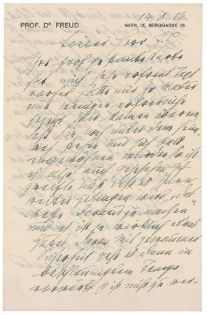 Lot #194 Sigmund Freud: 