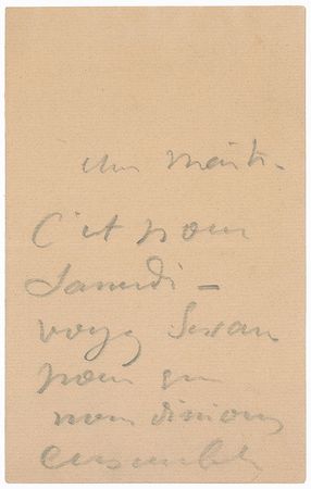 Lot #567 Henri de Toulouse-Lautrec: “Put on a white tuxedo and paint your face” - Image 1