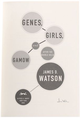 Lot #320 DNA: James D. Watson Books - Image 2
