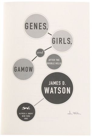 Lot #320 DNA: James D. Watson Books - Image 4
