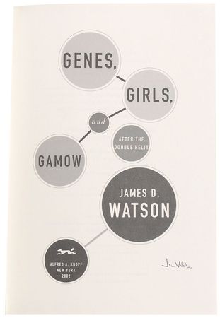 Lot #320 DNA: James D. Watson Books - Image 5