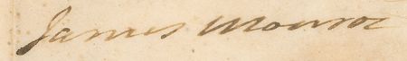 Lot #9 James Monroe Signed Document - Image 2