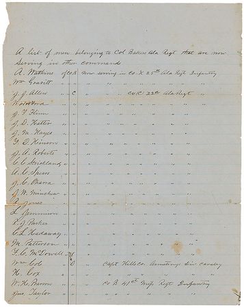 Lot #372 Lloyd Tilghman and Mansfield Lovell Endorsements - Image 2