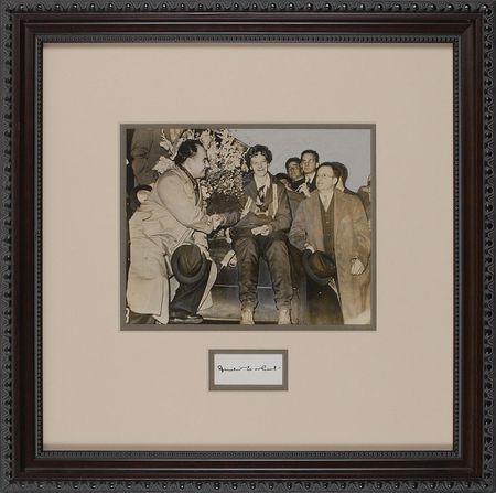 Lot #418 Amelia Earhart Signature - Image 1