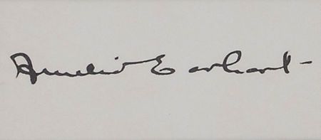 Lot #418 Amelia Earhart Signature - Image 2