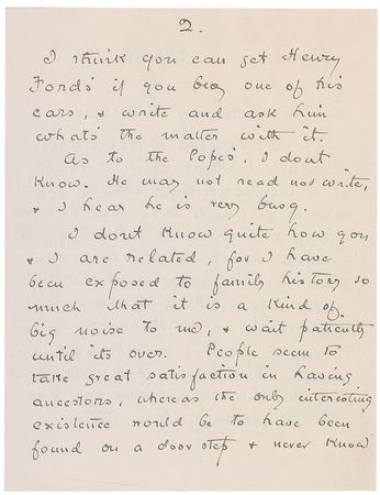 Lot #542 Maxfield Parrish: “The only interesting existence would be to have been found on a doorstep” - Image 2