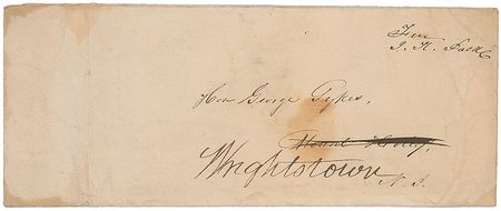 Lot #19 James K. Polk Free Frank