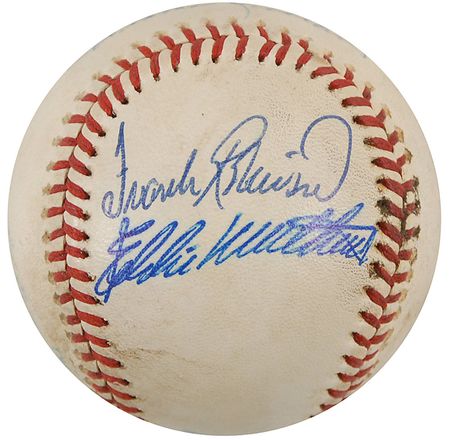 Lot #966 Baseball: 500 Home Run Club Baseball - Image 1